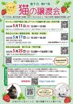 【やよい台】保護猫譲渡会のご案内　5/17（土）・5/25（日）